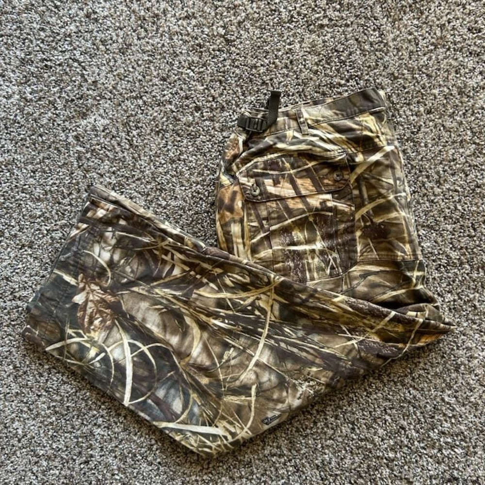 Game Winner Pants 2XL Camo Cargo Hunting Realtree Marsh Outdoor Utility Gorpcore